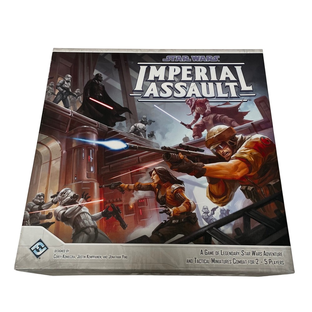 Star Wars Imperial Assault Core Boardโ Game 100% Complete Pre punched